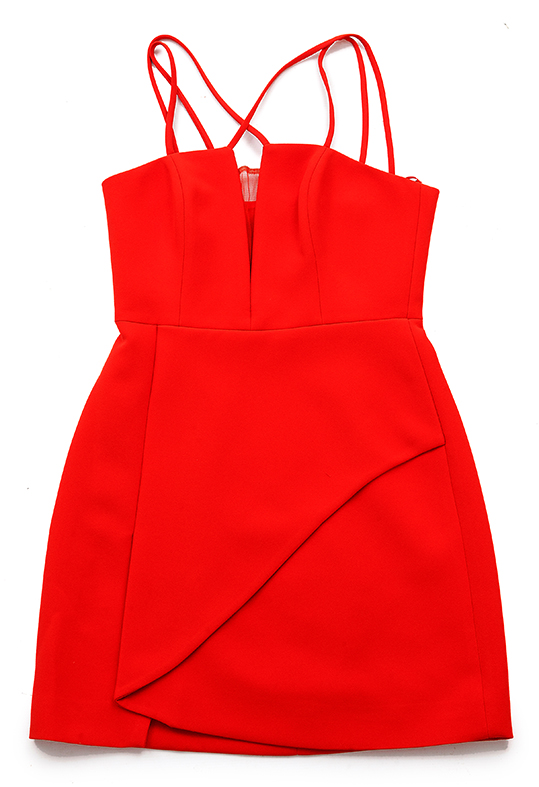 bcbg linzee cutout dress