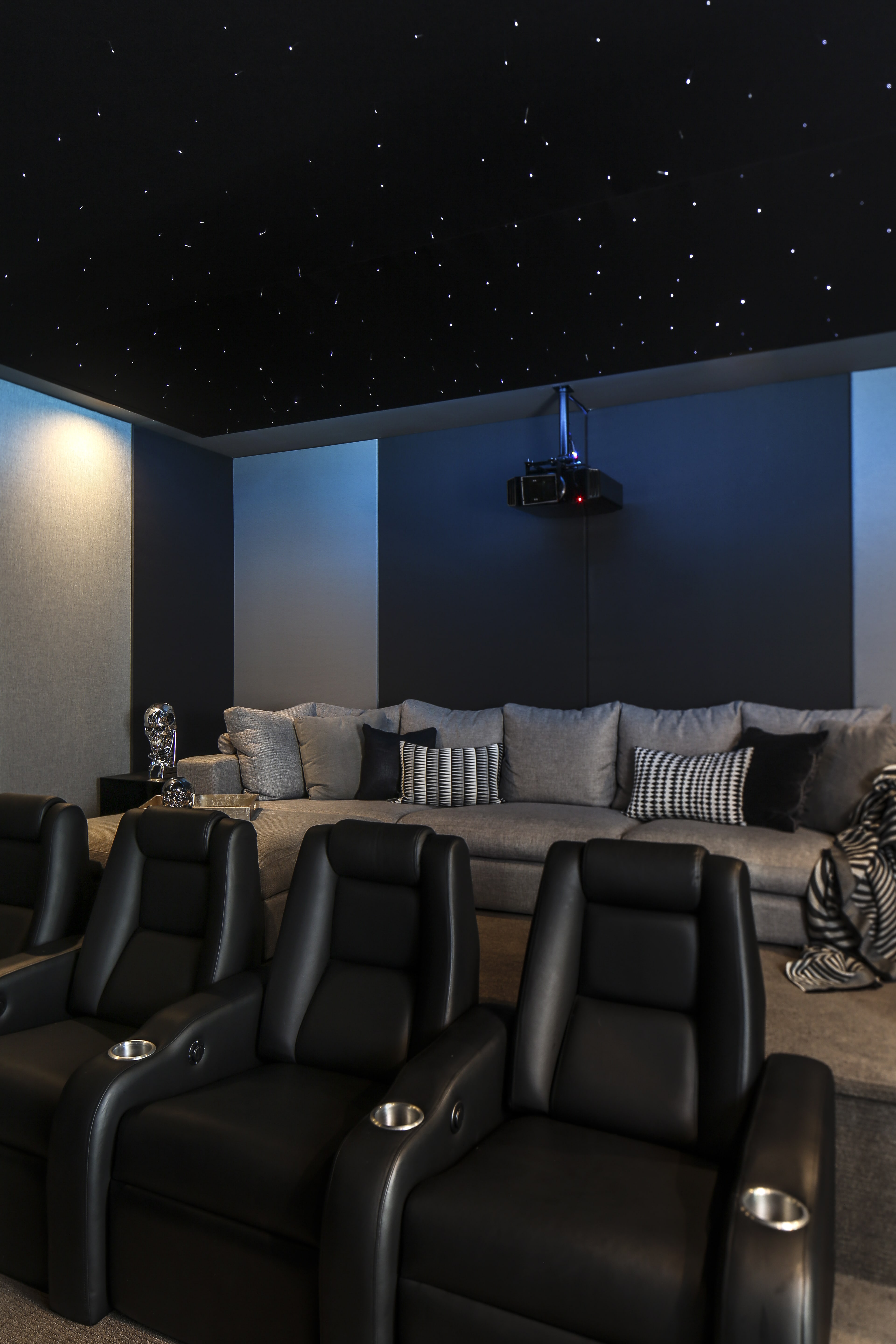 Hollywood comes home in luxe media rooms