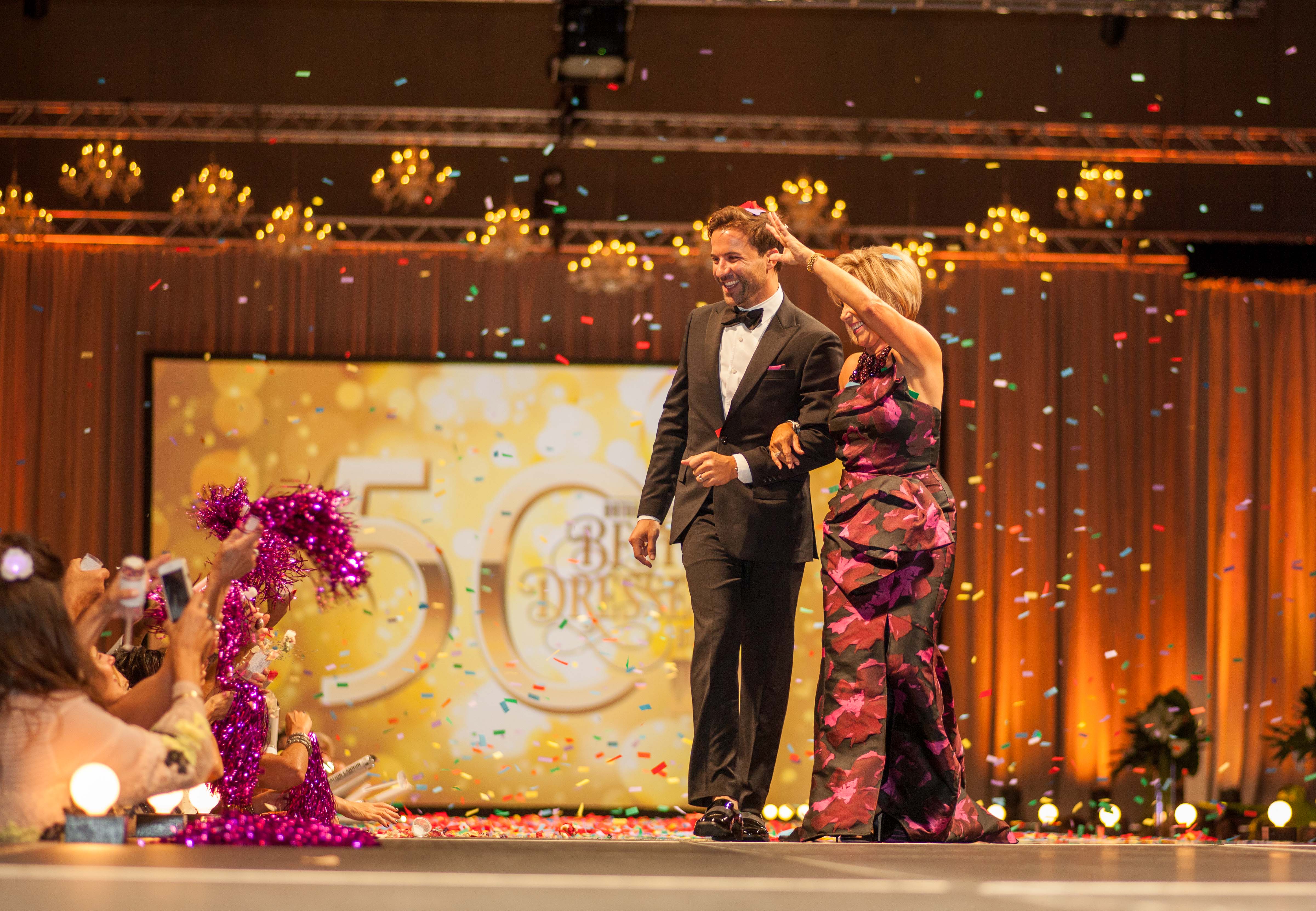 50th anniversary Best Dressed Ball