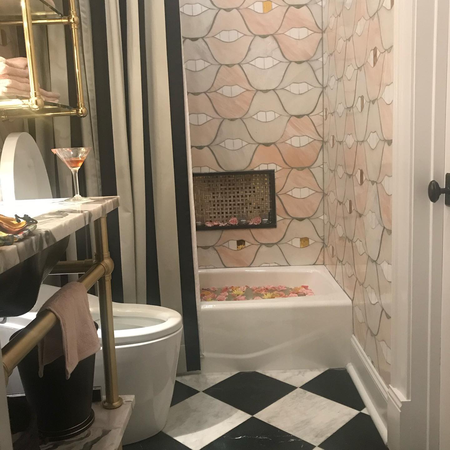 Spotted Statement tile from Stafford Tile and Stone