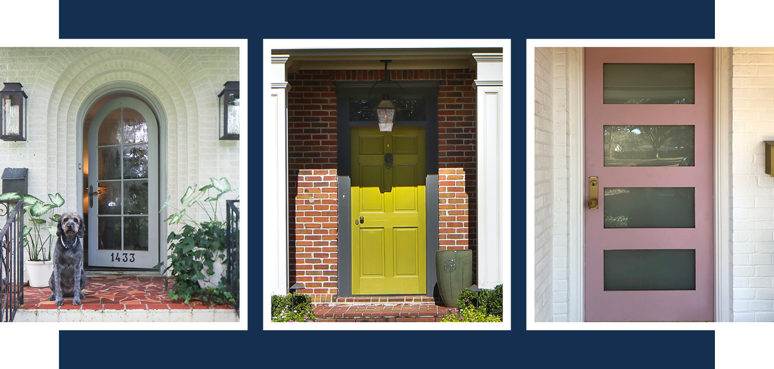 Warm welcome: Vibrant front doors speak volumes to guests and neighbors ...