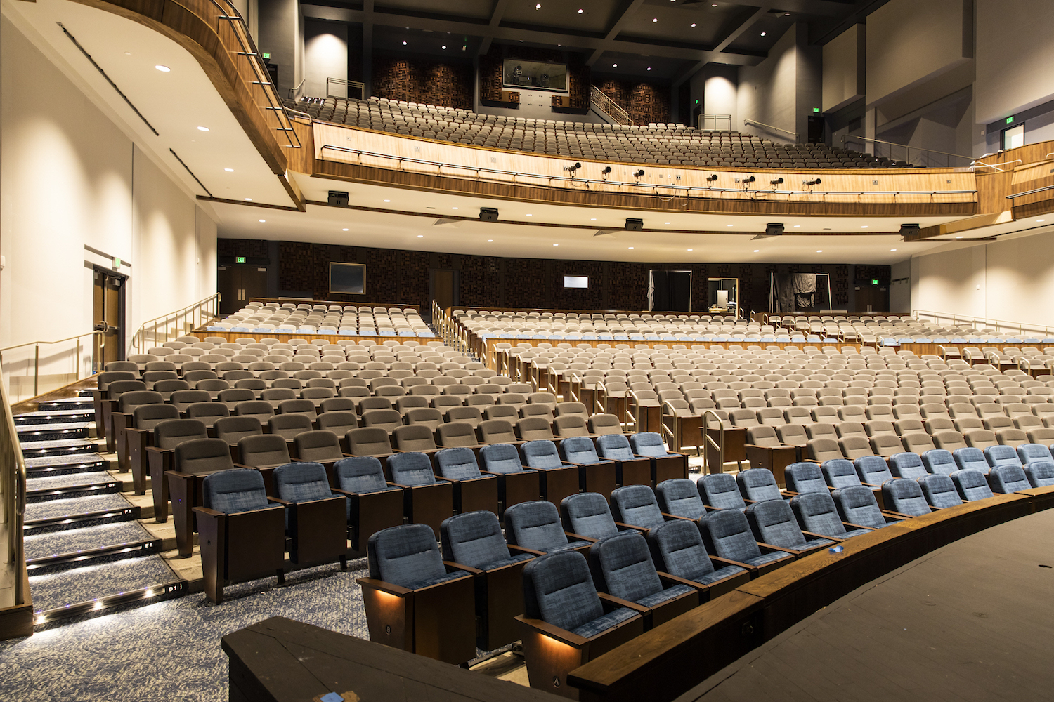 The renovated River Center Performing Arts Theatre steps into the 21st century