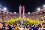 New Stadium Seating Gives LSU Fans A Front row View Of The Action